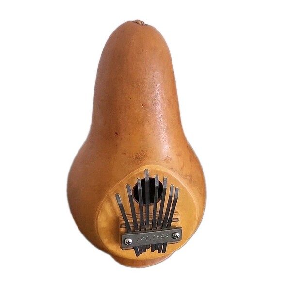 VTG Calabash Gourd Wood 8 Eight Key Mbira/Kalimba/Thumb Piano instrument African - Picture 1 of 12